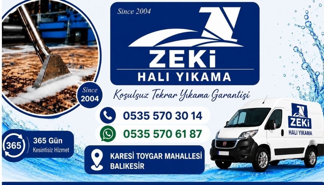 Karesi Toygar Halı Yıkama – Profesyonel ve Güvenilir Temizlik Hizmeti